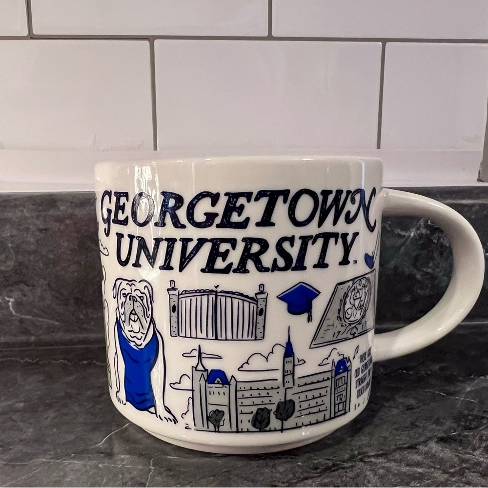 Starbucks Been There Series Mug GEORGETOWN UNIVERSITY